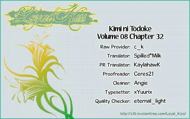 Kimi Ni Todoke Chapter 32 13